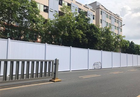 深圳大通建材PVC圍擋施工案例-PVC圍擋-深圳市大通建材有限公司鋼圍擋生產定制廠家